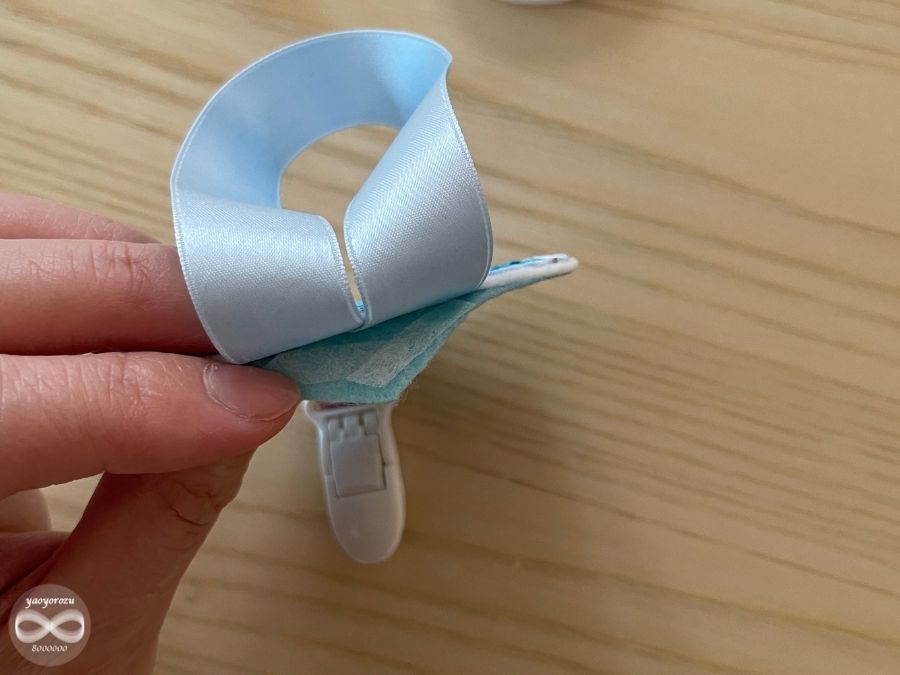 アイロン接着テープを挟み忘れた失敗例