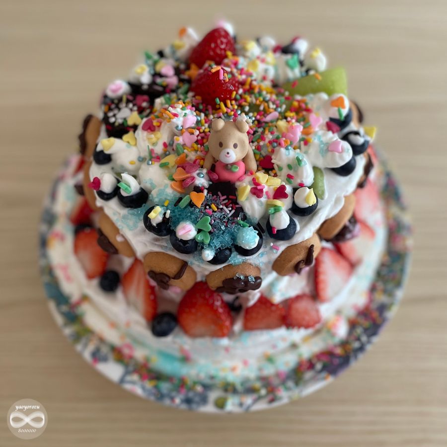 誕生日ケーキデコレーション_長女