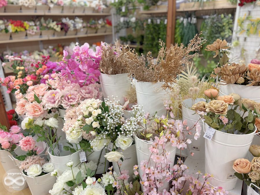 ダイソー造花売り場